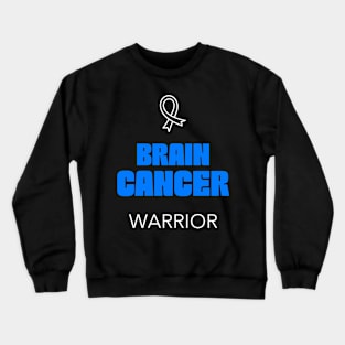 Brain Cancer Awareness Crewneck Sweatshirt